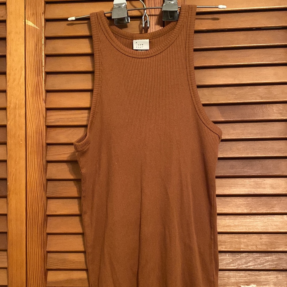 Burnt orange tank top